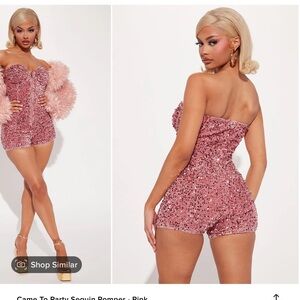 COPY - NWT Fashion Nova Sequin Romper